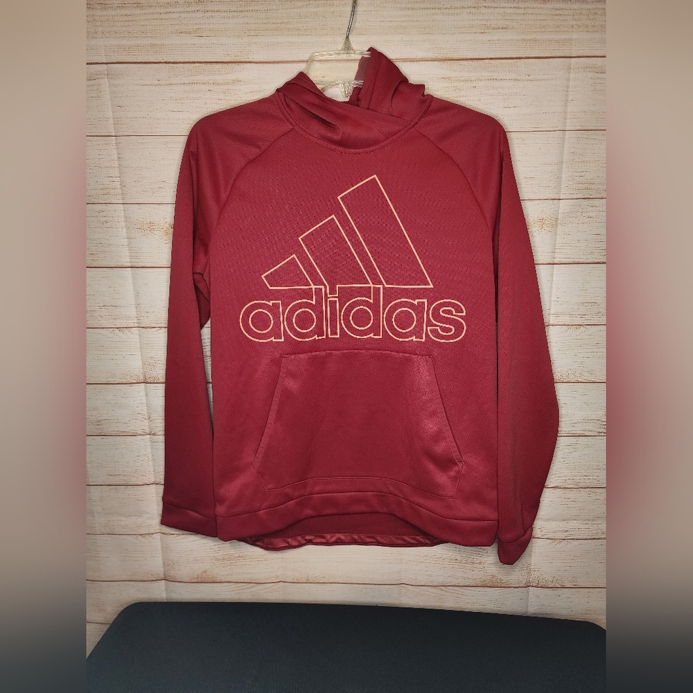 Adidas Red Hoodie